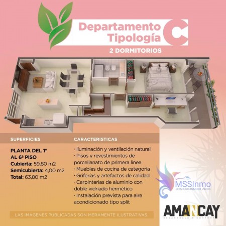 VENTA DEPARTAMENTO MAIPU AL 1000 (POZO)
