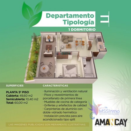 VENTA DEPARTAMENTO MAIPU AL 1000 (POZO)