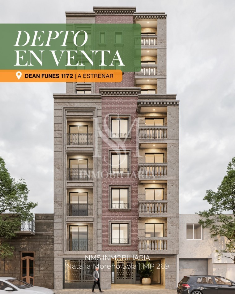 DEPARTAMENTO A ESTRENAR EN VENTA | EDIFICIO DEAN FUNES 1172 - 1er PISO